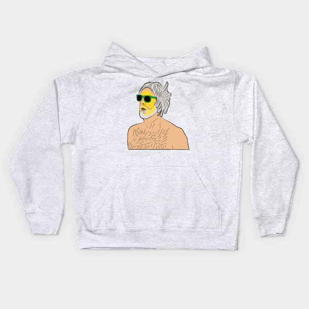 The Ol' Mustard Face Kids Hoodie by MarinaMenezzes